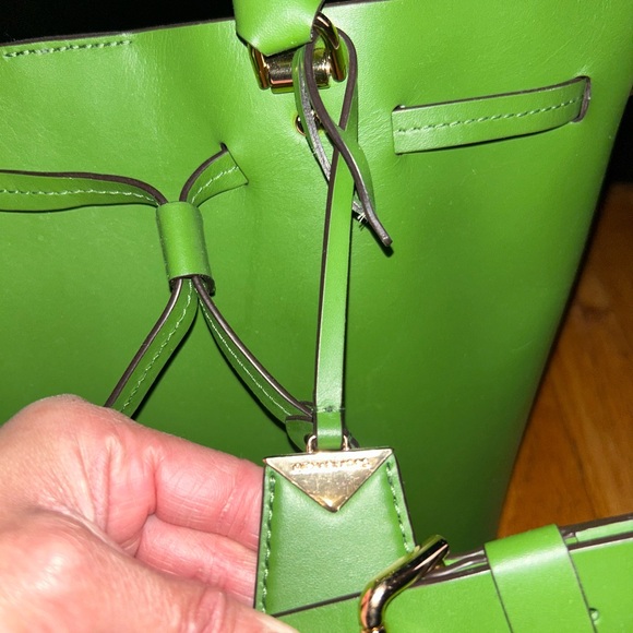 Michael Kors Blake Green Tote Bag - Picture 7 of 7